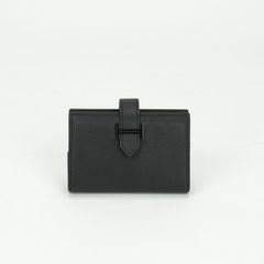 エルメス HERMES ベアンミニ ベアン ミニ カードケース カード入れ パスケース エプソン ソーブラック SO-BLACK モノクローム ブラック black 黒 ブラック金具 ヴォーエプソン
