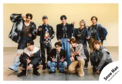 【中古】生写真(STARTO) Snow Man/集合(9人)/横型・全身/アルバム「RAYS」MVオフショット/公式生写真