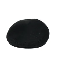 KANGOL カンゴール ROPIC 504 VENTAIR HUNTING CAP ロゴ刺繍ハンチングキャップ 0290BC ブラック M