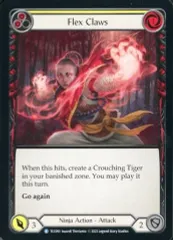 【中古】Flesh and Blood TCC093[R]：Flex Claws (2)