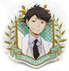 【中古】バッジ・ピンズ(キャラクター) 及川徹 「ハイキュー!! アクリルバッジコレクション 体験入部会2015Ver.」 烏野高校排球部体験入部会 グッズ