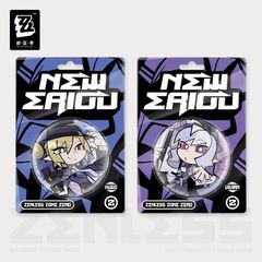 ゼンレスゾーンゼロ・公式　ゼンレス・ゼンゼロ・ZZZ　麗都　缶バッジ（モッキンバード）ヒューゴ・ヴラド　ビビアン