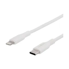 【新品・7営業日以内発送】オウルテック OWL-CBKLTCSR12-WH Type－C to Lightningケーブル やわらかく断線に強い 120cm ホワイト OWLCBKLTCSR12WH【沖縄離島販売不可】