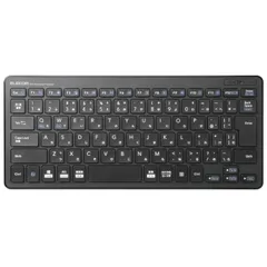 無線超薄型ミニキーボード ELECOM エレコム TK-FDP098TBK 【５営業日以内発送】 【佐川急便にて発送】