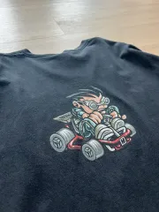 90s USA製 Mossimo アニメ Tシャツ オールドスケート XL相当 90s 90年代 アメリカ製 モッシモ スケーター ストリート