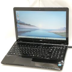 激安 初心者向 Wi-Fi有 NEC 中古ノートパソコン LS150MSB ブラック Celeron セレロン 無線LAN カメラ Windows11 Office済 即使用可