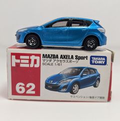 トミカ No.62 マツダ アクセラスポーツ MAZDA AXELA Sport