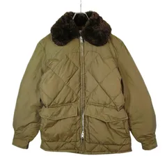 美品SCHOTT bros.ショットダウンジャケット　カーキ　メンズS 美品SCHOTT bros.ショットダウンジャケット カーキ メンズS