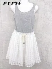 ◇ Sonny Label サニーレーベル ノースリーブ 膝丈 ワンピース サイズFREE グレー レディース 【中古】 【1002798535176】のサムネイル