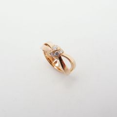 ショーメ リアン セデュクシオン リング ダイヤモンド #50 750PG 新品仕上げ Sランク