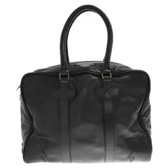 CHROME HEARTS (クロムハーツ) WEEKENDER/ウィークエンダー フレアニーダガージップレザーボストンバッグ ブラックのサムネイル