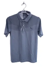 【未使用品】PUMA GOLF(プーマゴルフ) ポロシャツ グレー メンズ US XS ゴルフ用品 2410-0423 新品