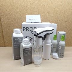PRODI プロディ ソーダガンスタートセット ホワイト PSG-1001 ガスボンベ&専用ボトル付き セット販売 モリリン