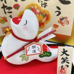 令和七年干支飾り【大笑い 破魔矢 巳】2025年 迎春 巳年 玄関飾り 蛇 ちりめん干支飾り 外国土産 お歳暮 年末年始のご挨拶 新品未使用品 日本製