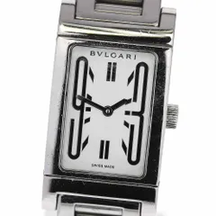 【BVLGARI】ブルガリ レッタンゴロ RT39S クォーツ レディース 腕時計_654780