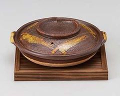 雲井窯 中川一辺陶御 飯鍋 飴釉 3合炊き - メルカリ