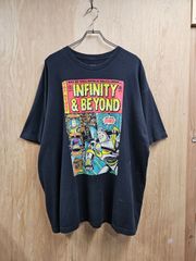 【US古着】TOY STORY Buzz Lightyear Big size T-Shirt | ディズニー トイ・ストーリー バズ・ライトイヤー キャラクター 半袖 Tシャツ ブラック ビックサイズ 3XL