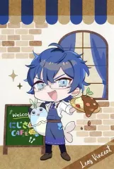 【中古】ポストカード レオス・ヴィンセント(ミニキャラ) ポストカード 「バーチャルYouTuber にじさんじCAFE in SWEETS PARADISE 第3弾」 グッズ購入特典