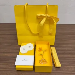 ◎ 【未使用保管品】Swarovski スワロフスキー クリスタル ユリ オブジェ