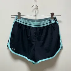 UNDER ARMOUR アンダーアーマー トレーニングウェア ショートパンツ ブラック×ターコイズブルー