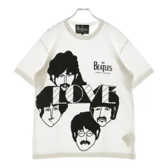 COMME des GARCONS (コムデギャルソン) AD2024 × THE BEATLES ビートルズ イエローサブマリン フロントプリント クルーネック 半袖Tシャツ カットソー ホワイト VZ-T038