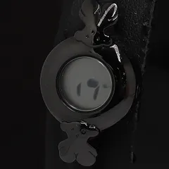 ヴィンテージアニマルレリーフTOUS シルバー製置き時計希少価値品