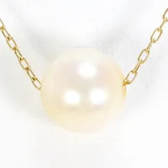 K10YG ネックレス パール（真珠） 総重量約1.2g 約40cm