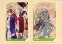 【中古】ブックカバー・しおり(キャラクター) 身代わり伯爵＆シュガーアップル・フェアリーテイル カラークリアしおり2枚セット(スペシャル・ショート・ストーリーつき) ザ・スニーカー2011年3月号増刊 ザ・ビーンズVOL.16特別付録