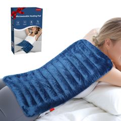 新品 Comfytemp 電子レンジ加熱パッド 65x33cm ホットパック 電子レンジ対応 温かい水蒸気発生 肩こり 温める 首 あたため 肩 けいれん 背中の不快のかんわ 繰り返し使用可能 オフィス/在宅ワーク用 日常生活