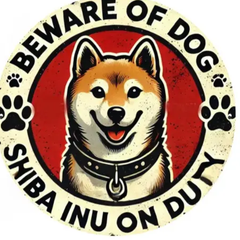 犬 柴犬 ブリキ看板 d40