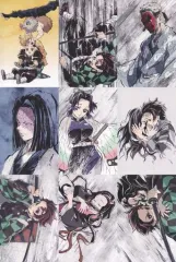 【中古】ポストカード 集合 幕間画(アイキャッチ)ポストカード9枚セット その参「鬼滅の刃 全集中展」