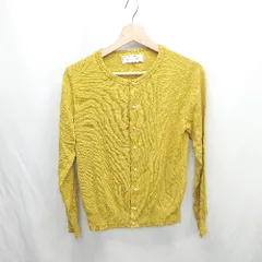 ◇ ⊇ ROPE PICNIC ロペピクニック 長袖 カーディガン サイズ40 マスタード レディース E  【1410290075807】