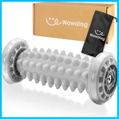 【人気商品】【柔道整復師が推薦】 Wawalag つぼコロくん 足裏マッサージ 足ツボ 足つぼ 足ツボマット 足つぼマット 健康グッズ プレゼント (グレー)