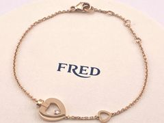 FRED フレッド K18PG プリティウーマン ダイヤモンド ブレスレッド ピンクゴールド 6B0190 2.5g レディース