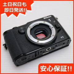 新品同様 Nikon 1 V3 ボディ ブラック 即日発送 ミラーレス一眼 ニコン 本体 土日祝発送OK 04000
