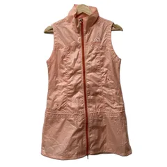 【美品】アダバットワンピース　ボタニカル柄　ジップアップノースリーブワンピ　38 美品】アダバットワンピース ボタニカル柄 ジップアップノースリーブ