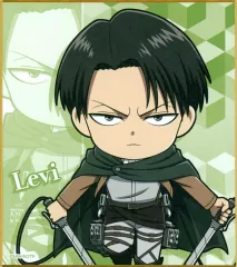 【中古】紙製品 リヴァイ(SD) 「進撃の巨人 ミニ色紙コレクション」