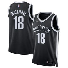 NIKE｜ナイキ NBA Brooklyn Nets Watanabe #18 Nike Swingman Classic Jersey 渡邊雄太 ブルックリン・ネッツ ユニフォーム ステートメント スウィングマン ジャージ ブラック