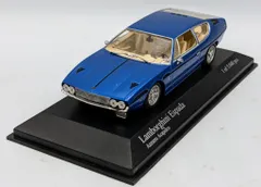 Lamborghini - 1/43 Lanborughini Espada(ランボルギーニ エスパーダ)(メタリックブルー) 完成品 ミニカー(400103300) MINICHAMPS(ミニチャンプス) 1/43 ミニチャンプス 400103302 ランボルギーニ エスパーダ 1970