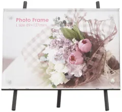 【在庫セール】スタンドフォトフレーム L判1段 ナカバヤシ