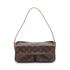 ルイ・ヴィトン LOUIS VUITTON ショルダーバッグ ヴィバシテMM M51164 PVCコーティングキャンバス レザー ヴィバ・シテMM レディース Used A