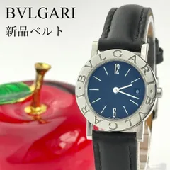 ブルガリブルガリ ブラック文字盤 新品ベルト 新品電池 レディース 腕時計627のサムネイル