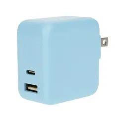 新品 PPS規格対応 USB-C×1ポート USB-A×1ポート 軽量 小型 PD65W対応 合計最大63W AC充電器 iPhone16e 16 15 PD対応ノートパソコン MacBook MOTTERU(モッテル) iPad Apple Watch 各種のサムネイル