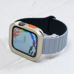 Apple Watch ケース バンド セット スターライトケース グレーバンド