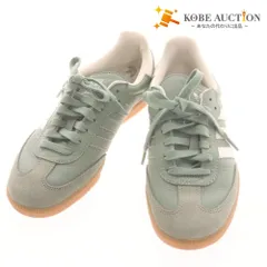 ■ アディダス スニーカー 靴 IE7011 サンバ SAMBA OG オージー ローカット レザーアッパー レディース 24.0 グリーン系