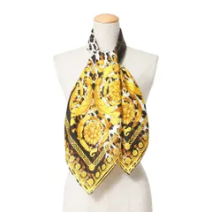 ATELIER VERSACE（アトリエヴェルサーチ）シルクスカーフ ATELIER VERSACE アトリエ ヴェルサーチ 大判 スカーフ - メルカリ