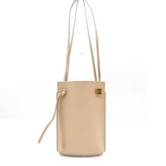 シャネル マトラッセ ショルダーバッグ ベージュ ゴールド金具  