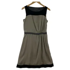 KUMIKYOKU 組曲  ノースリーブワンピース size2/グレージュ