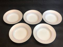 VINTAGE PYREX 赤縁 プレート 皿 6枚セット - メルカリ