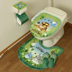 ジブリ　となりのトトロ　トイレマットセット新品　宮崎駿作品 楽天市場】トイレタリー4点セット となりのトトロ もりのかぜ